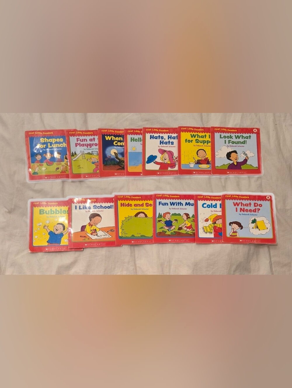First Little Readers by Scholastic; 1/2 PACK- 13 BOOKS! Beginner Reading! No Box